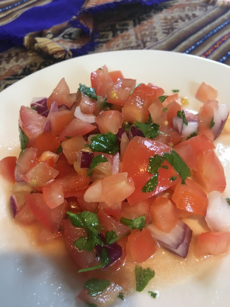 Ensalada Pico de gallo. Receta Pico de Gallo