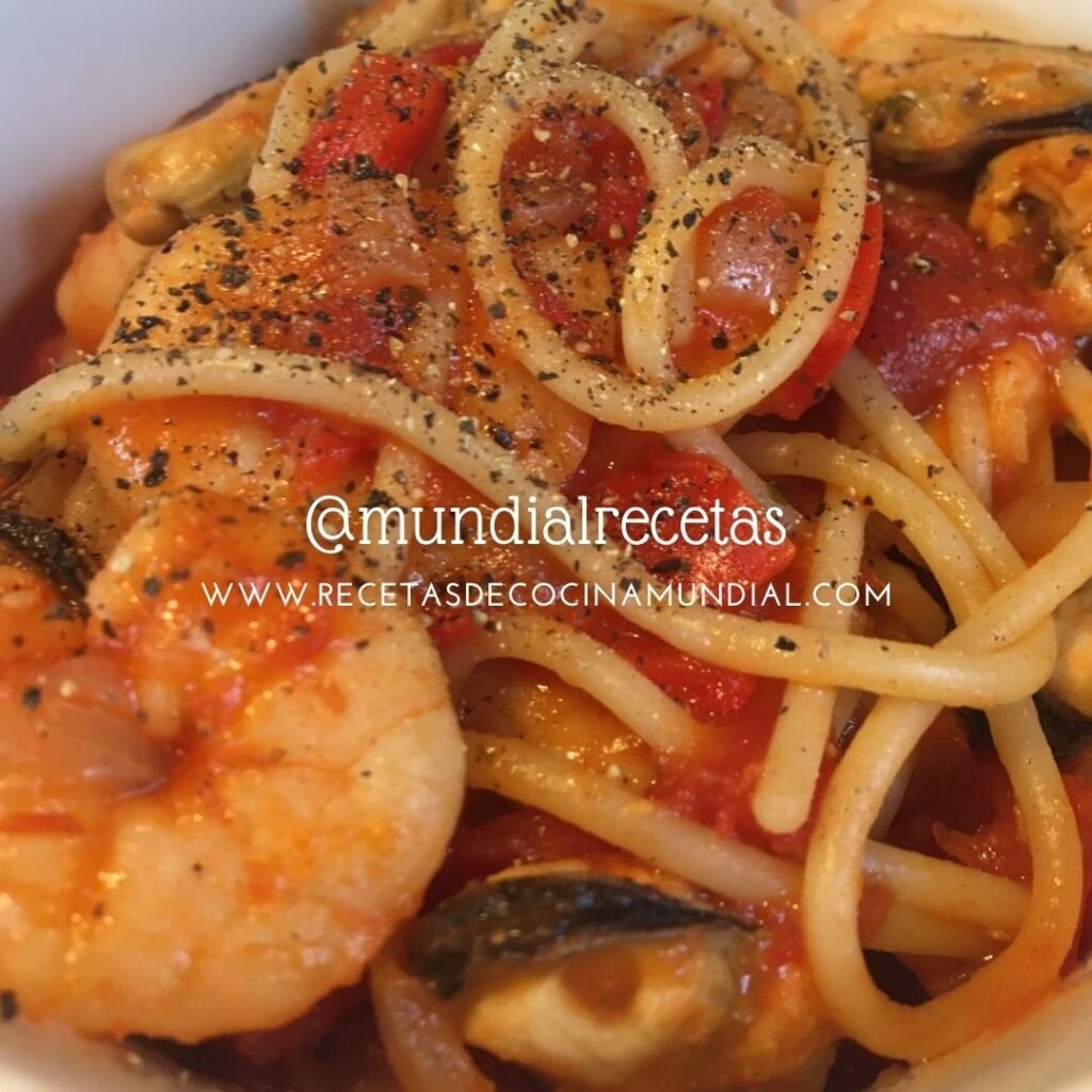 Espagueti Con Camarones Receta De Pasta Con Camarones Tomate 9370