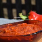 Ajvar . Platos típicos de Serbia. salsa Ajvar . Cocina serbia. gastronomía de Serbia. mundial recetas