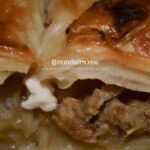 Burek. Platos típicos de Serbia. Plato Burek. Cocina serbia. gastronomía de Serbia. mundial recetas