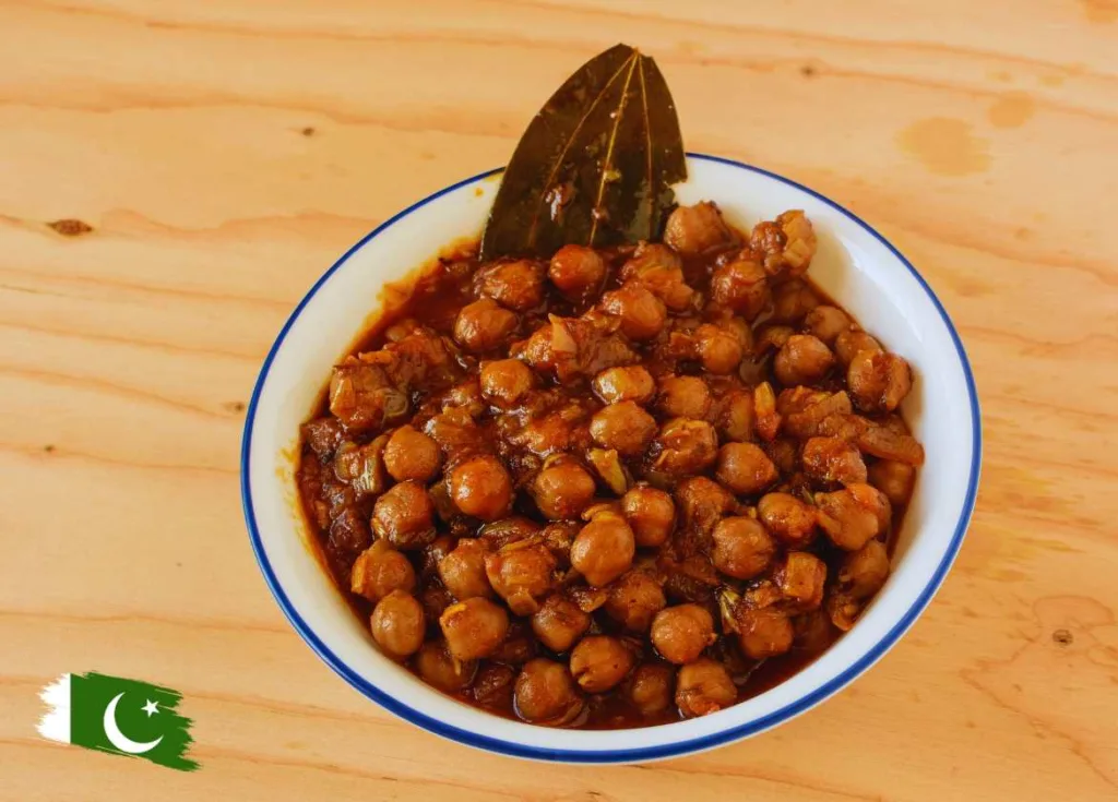 Guiso de garbanzos Chana masala