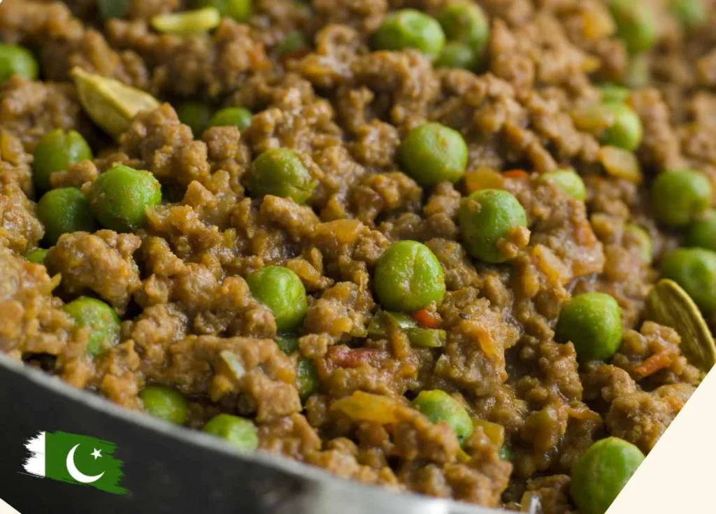 Keema . Comida Pakistaní