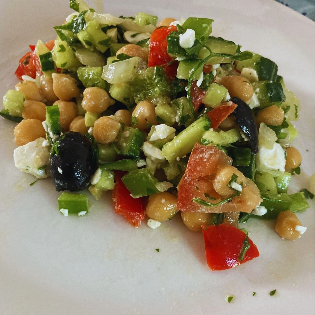 Ensalada de garbanzos