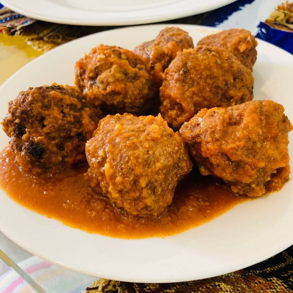 Albóndigas de Pavo SIN gluten ni harina de trigo