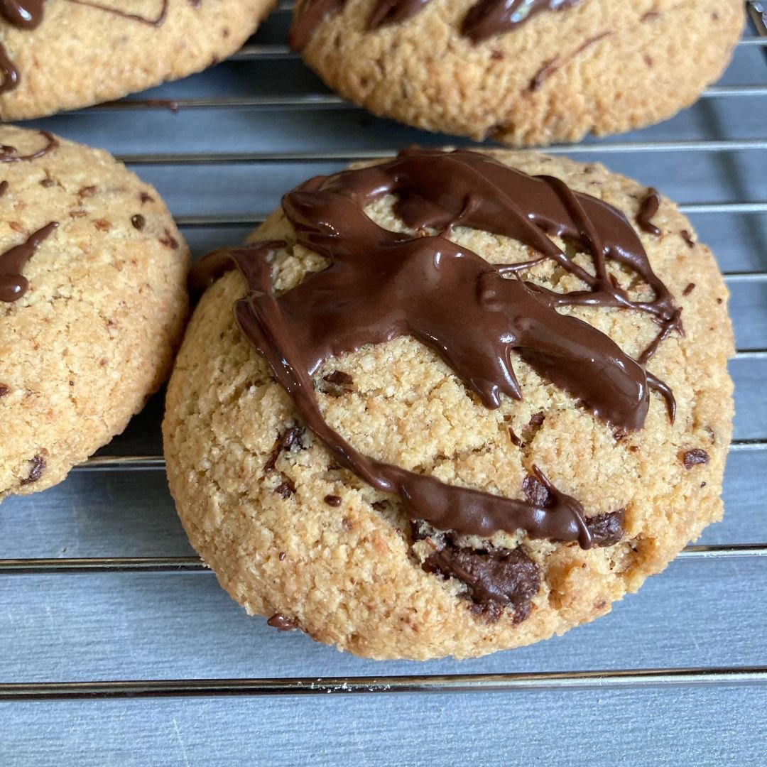 Galletas con chispas de chocolate sin tacc