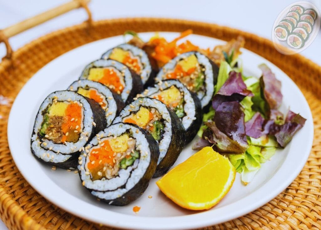 Platos Coreanos. Kimbap