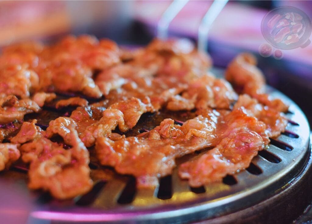 Platos de Corea. Samgyeopsal