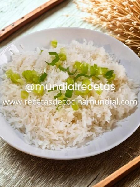 receta de arroz de coco fácil paso a paso
